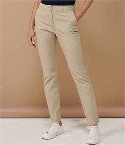 Henbury Ladies Stretch Chino Trousers