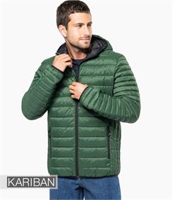 Kariban Lightweight Hooded Down Jacket