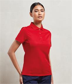 Premier Ladies Coolchecker Pique Polo Shirt