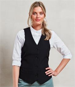 Premier Ladies Lined Waistcoat