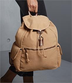 Quadra Vintage Canvas Backpack