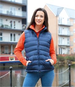 Result  Ladies Ice Bird Padded Gilet