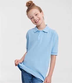 Russell Schoolgear Kids Pique Polo Shirt