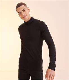 Skinnifit Men Feel Good Stretch Roll Neck Top