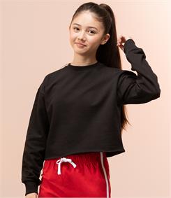 SF Minni Kids Cropped Slounge Sweatshirt