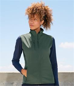 SOLS Ladies Falcon Recycled Soft Shell Bodywarmer