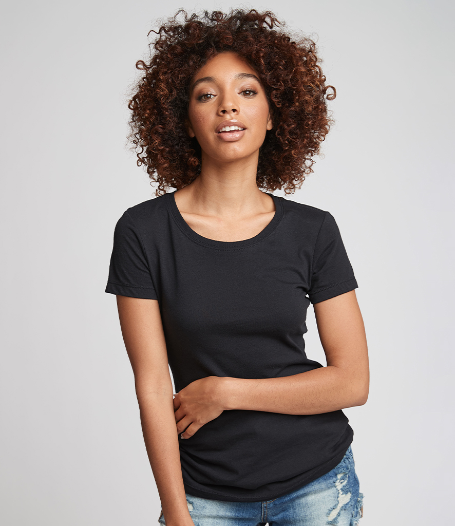 next level scoop neck tee