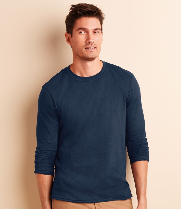 Gildan SoftStyle Long Sleeve T-Shirt - Fire Label