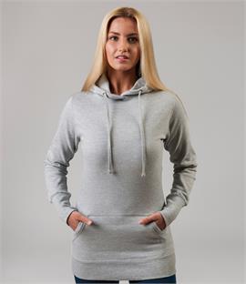 ladies longline sweatshirt