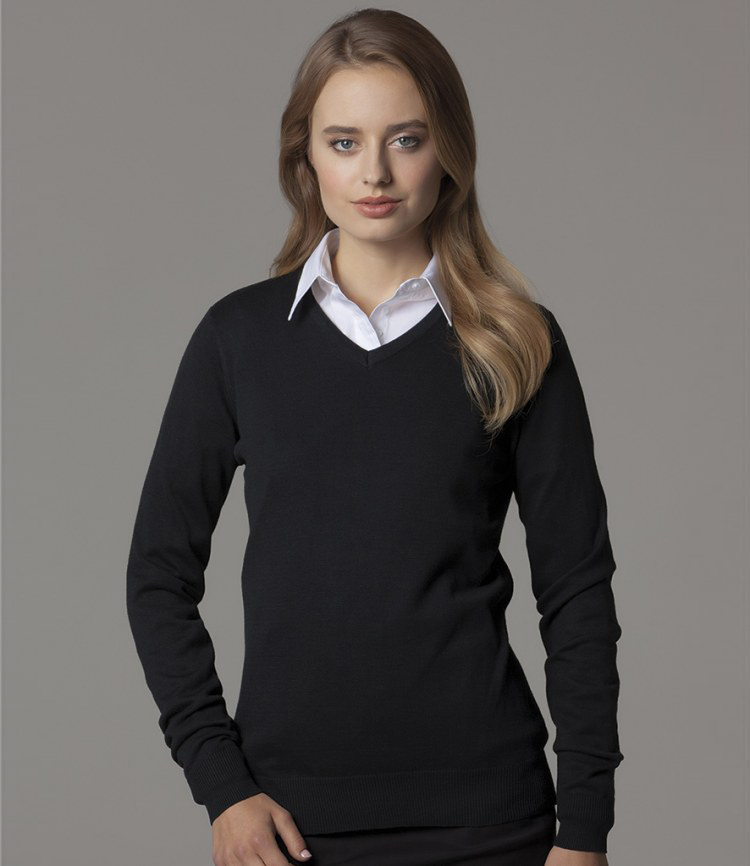 ladies v neck sweaters uk