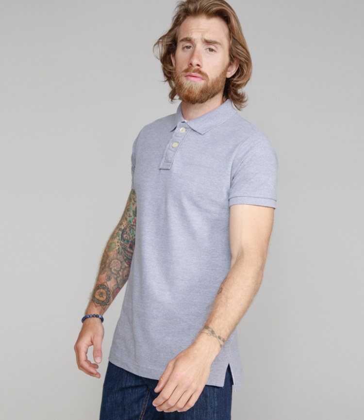 Superstar by Mantis Pique Polo Shirt - Fire Label