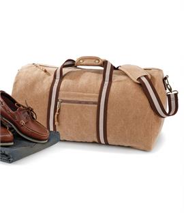 Quadra Vintage Canvas Holdall