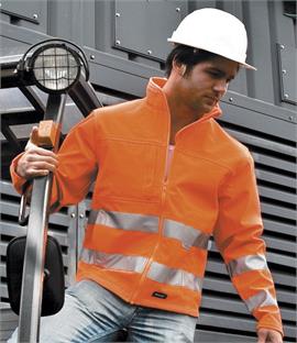 Result High Viz Soft Shell Jacket