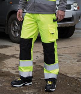 Result Safe-Guard Hi-Vis Cargo Trousers