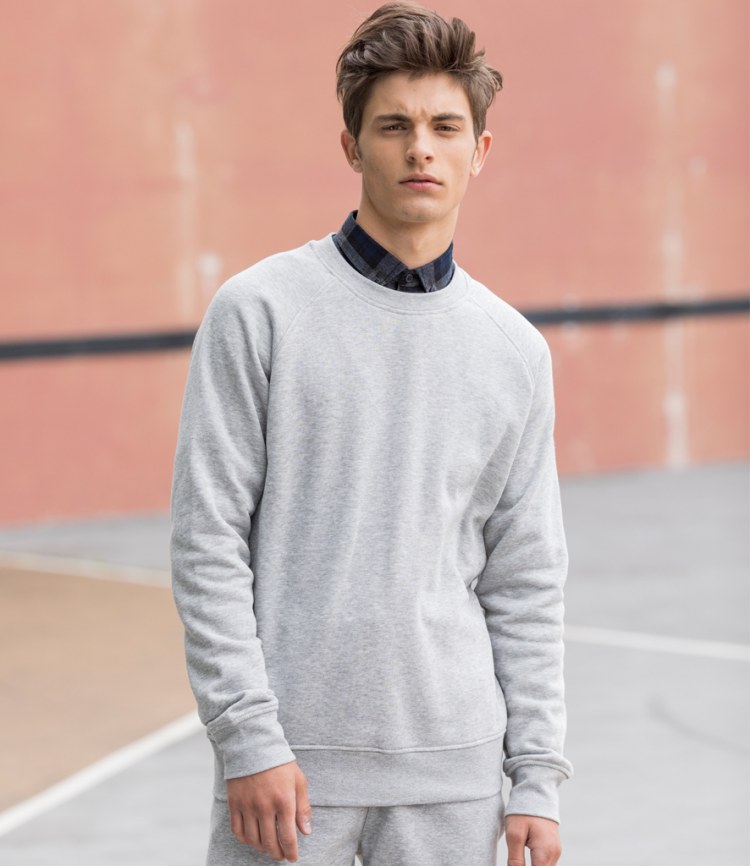mens slim fit sweatshirt