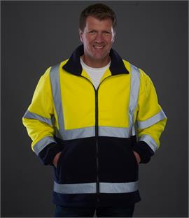 Yoko Hi-Vis Heavyweight Fleece Jacket