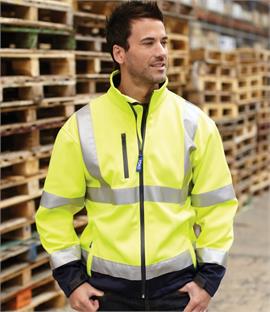 Yoko Hi-Vis Soft Shell Jacket