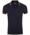 French Navy/Neon Orange