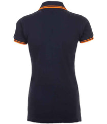 French Navy/Neon Orange