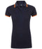 French Navy/Neon Orange