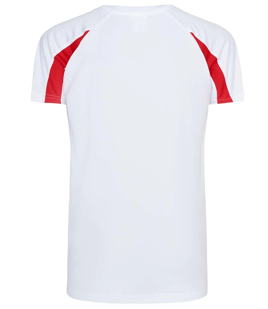 Arctic White/Fire Red