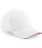 White/Classic Red
