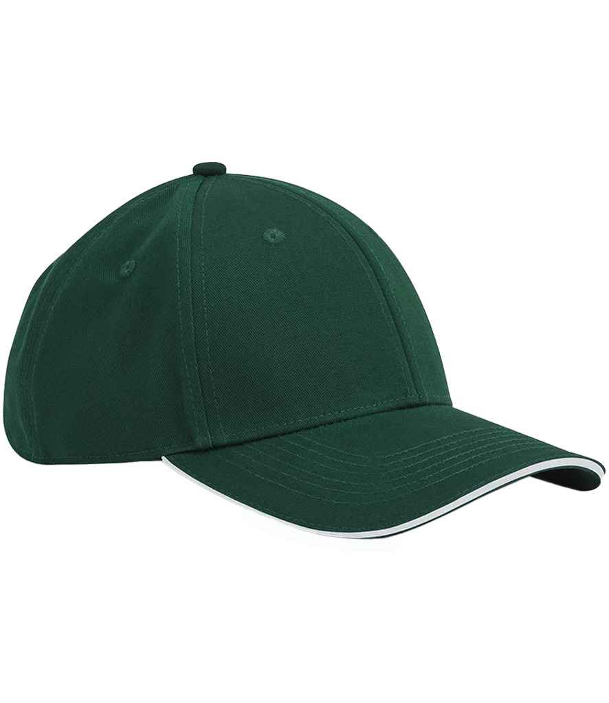 Bottle Green/White