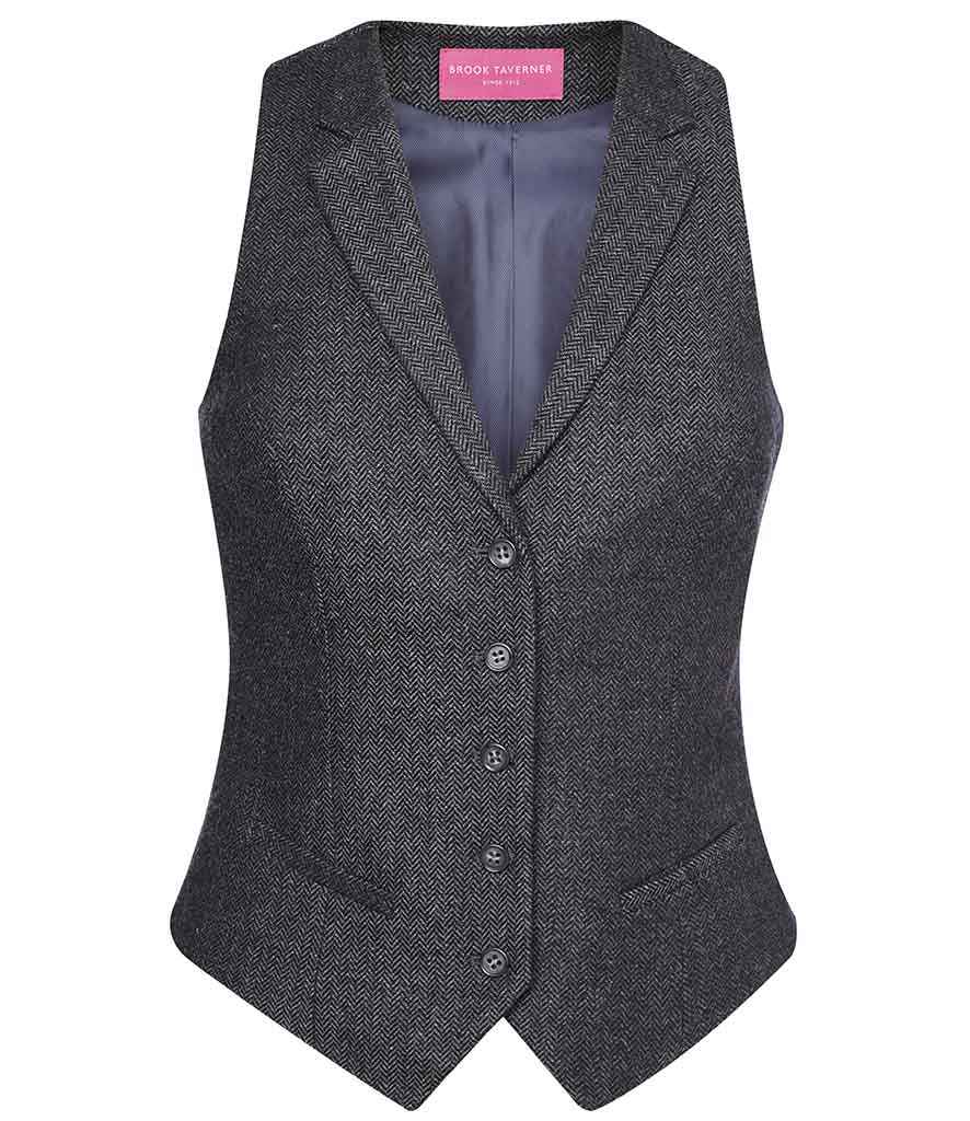 Charcoal Herringbone
