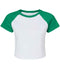 White/Kelly Green