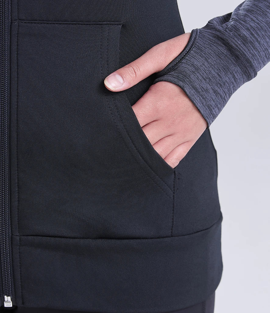 Black/Black Slate Melange