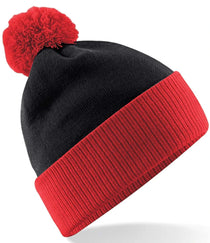 Black/Bright Red