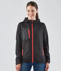 Black/Bright Red