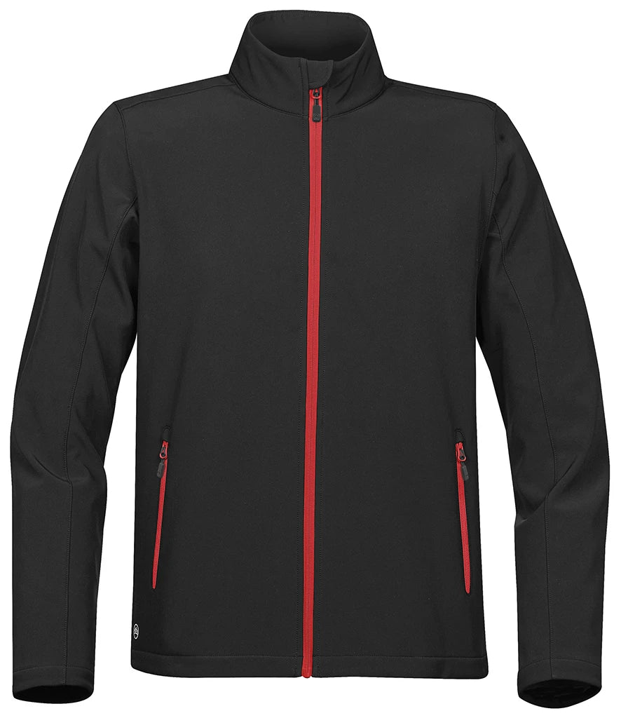 Black/Bright Red