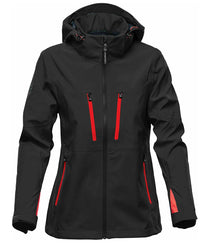 Black/Bright Red