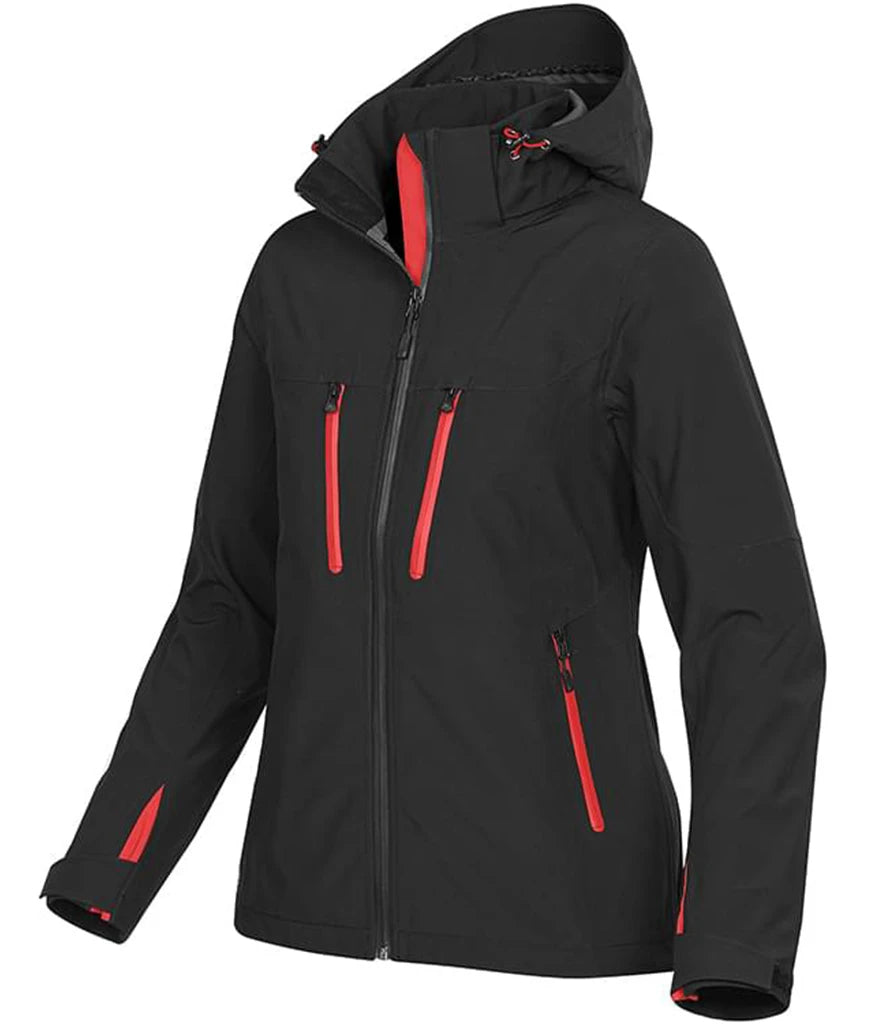 Black/Bright Red