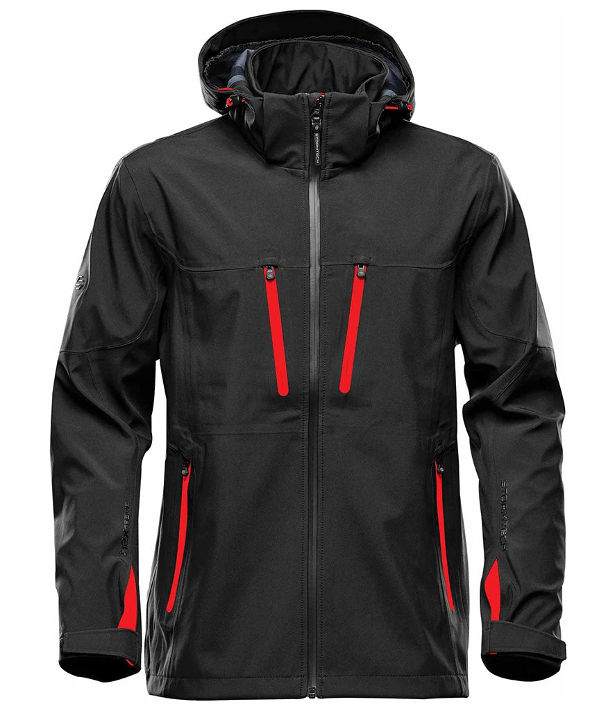 Black/Bright Red