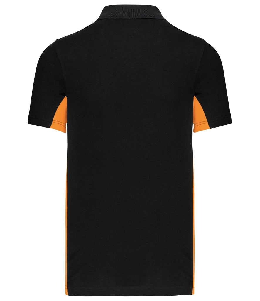 Black/Orange