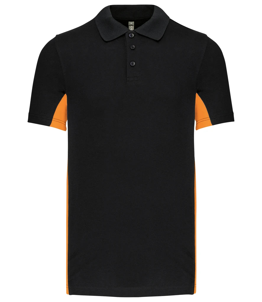 Black/Orange