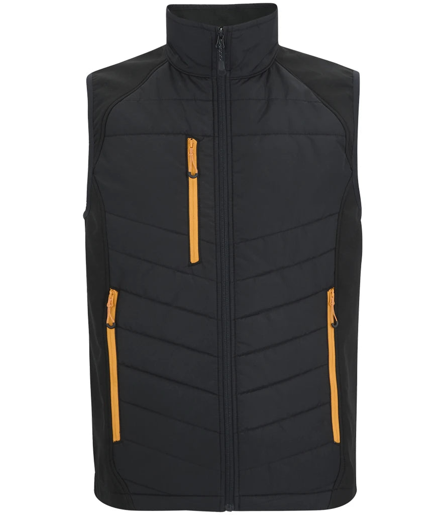 Black/Orange