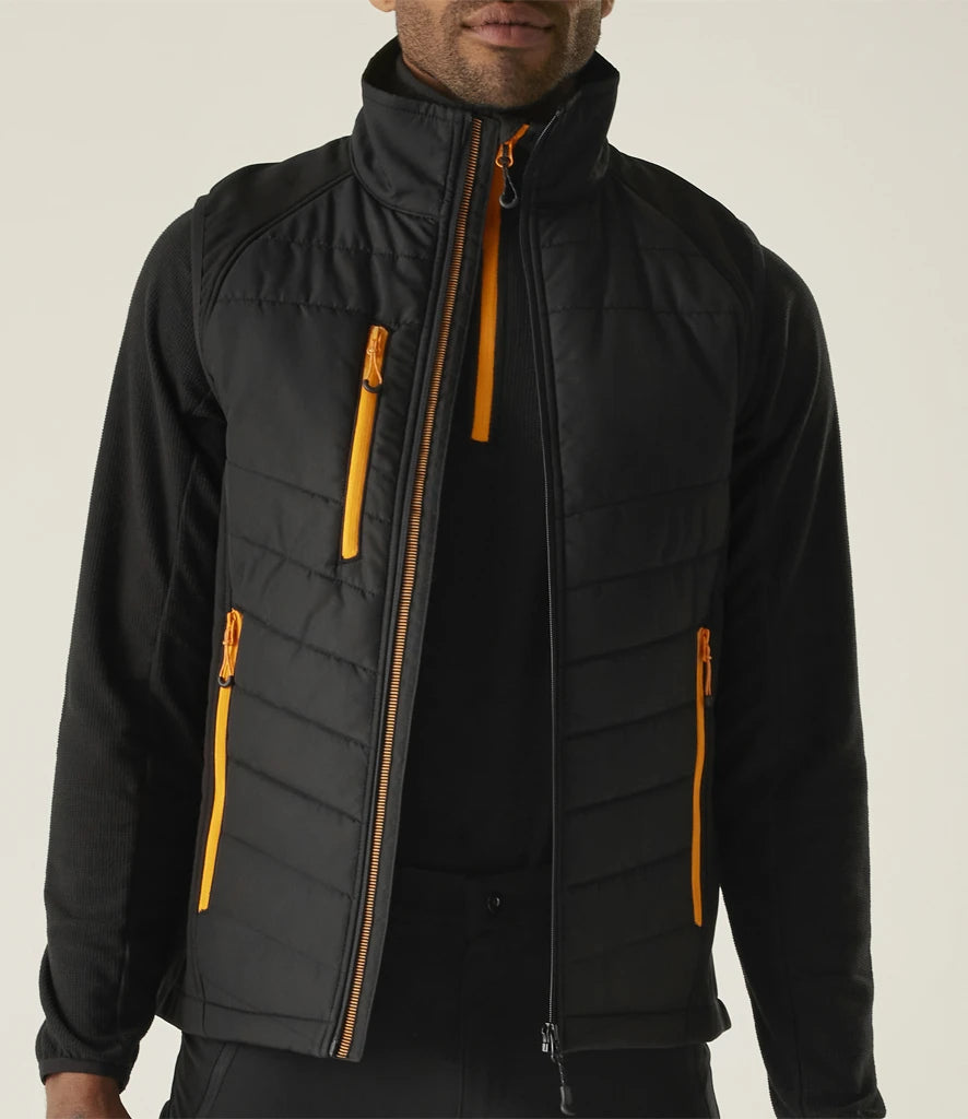 Black/Orange