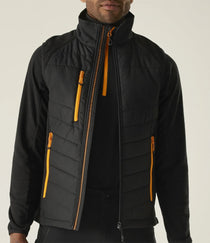 Black/Orange