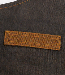 Black/Tan Denim
