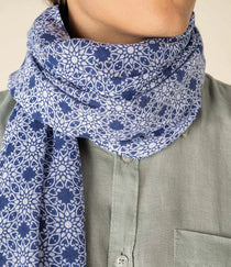 Blue Floral Mosaic