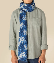 Blue Floral Print