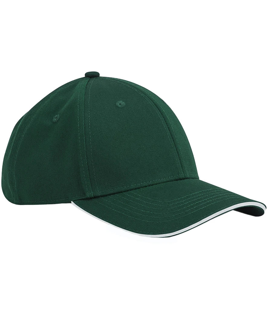 Bottle Green/White