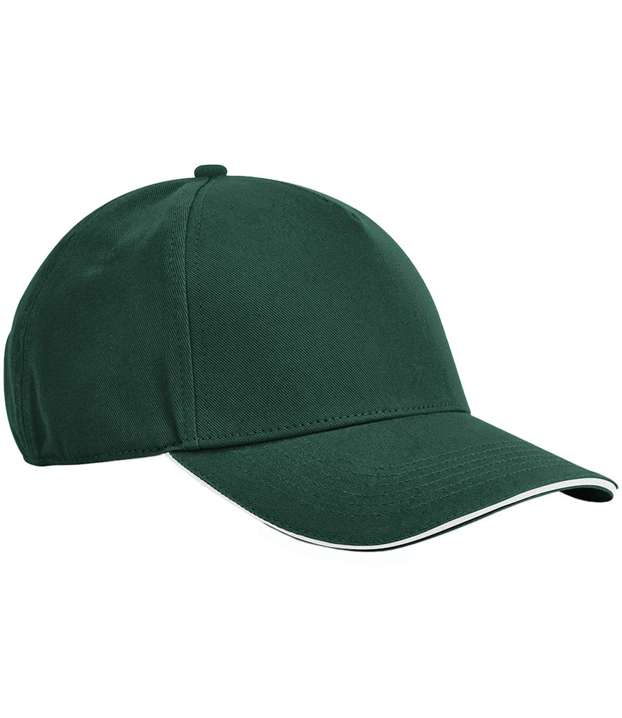 Bottle Green/White