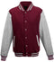 Burgundy/Heather Grey