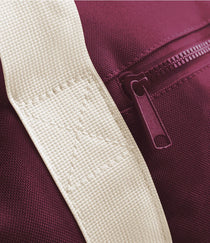 Burgundy/Off White