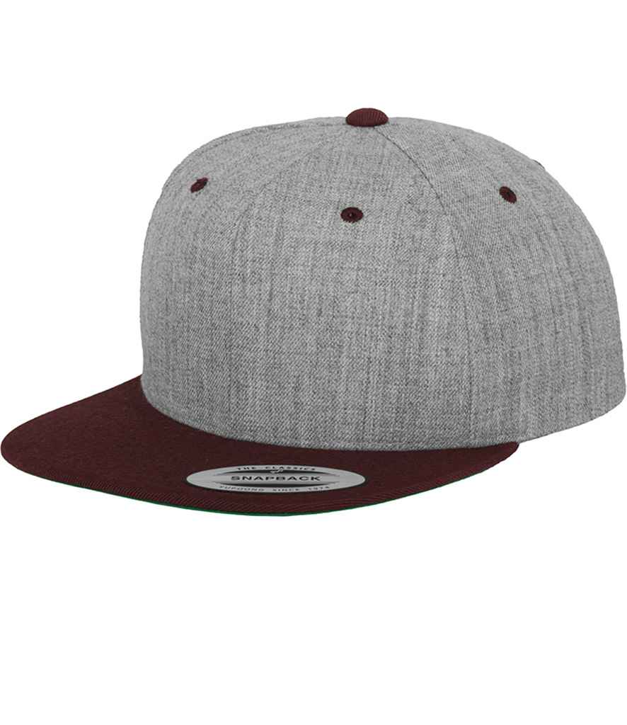Heather Grey/Maroon