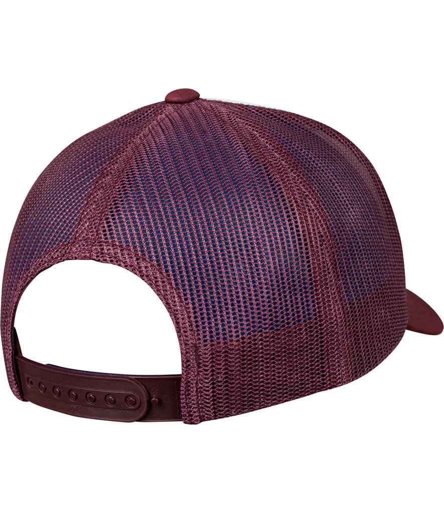 Maroon/White